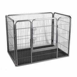 Topmast Valphage PuppyPen Med Dubbel Dörr 70cm Hög